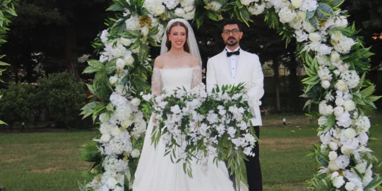 Trabzon'da Erham Safa Ergan ve Merve Albayrak dünyaevine girdi
