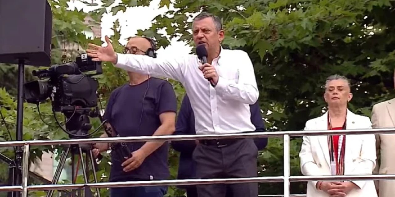 CHP Genel Başkanı Özgür Özel: "Trabzon hem üzgün hem de kızgın!"