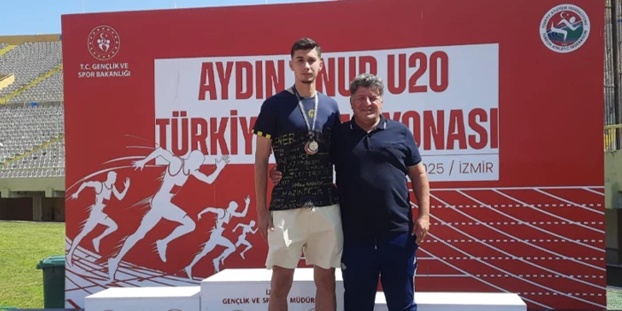Fenerbahçe'nin Trabzonlu sporcusu Yasir Kuduban U20'de Türkiye şampiyonu!