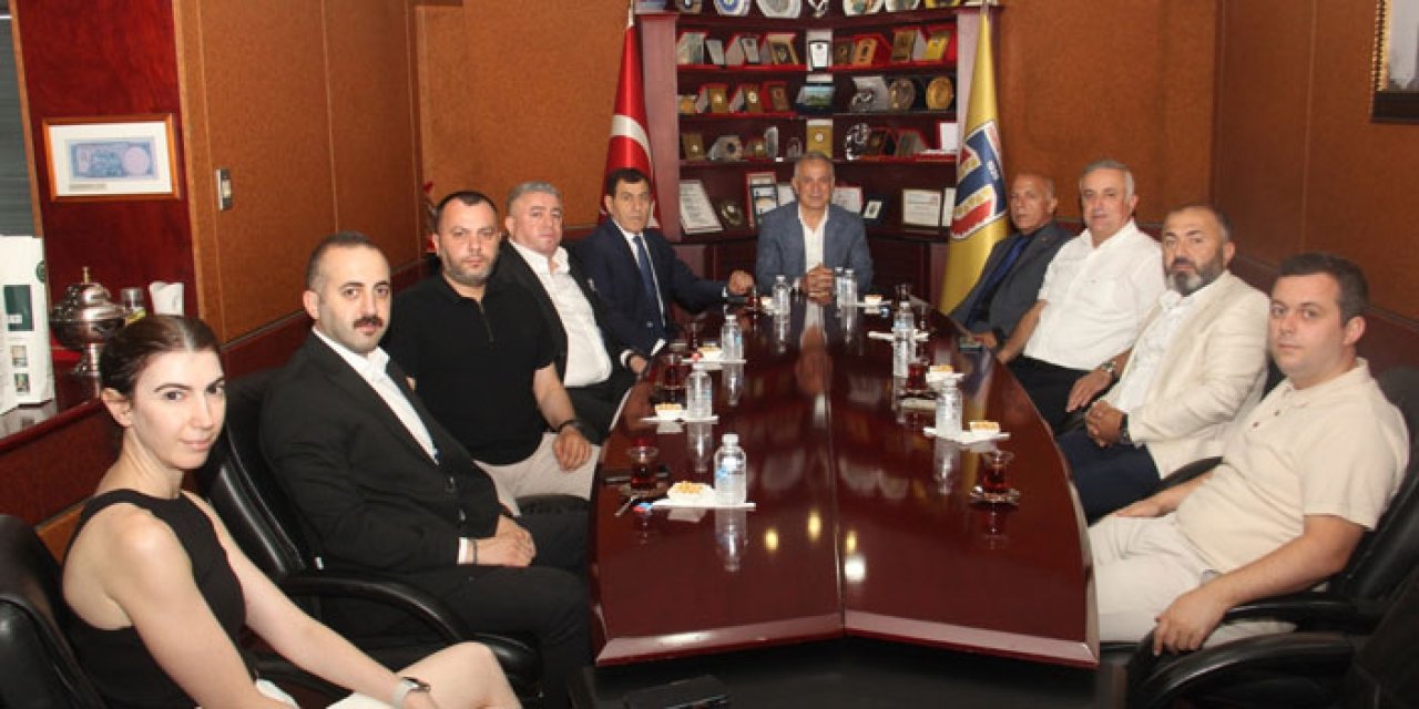 Artvin TB’den Trabzon TB’ye ziyaret