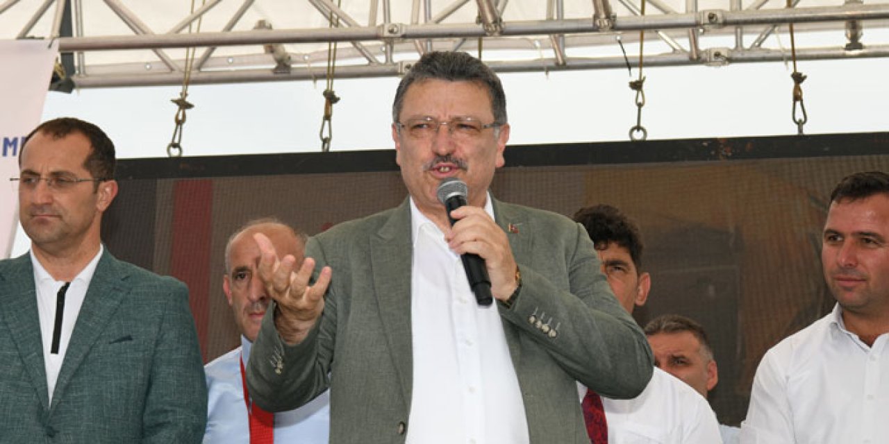 Trabzon'da Başkan Genç'ten yol sözü