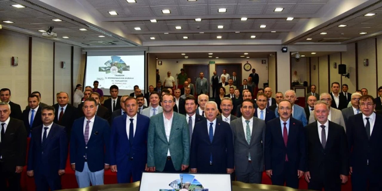 Trabzon’da İl Koordinasyon Kurulu toplandı!