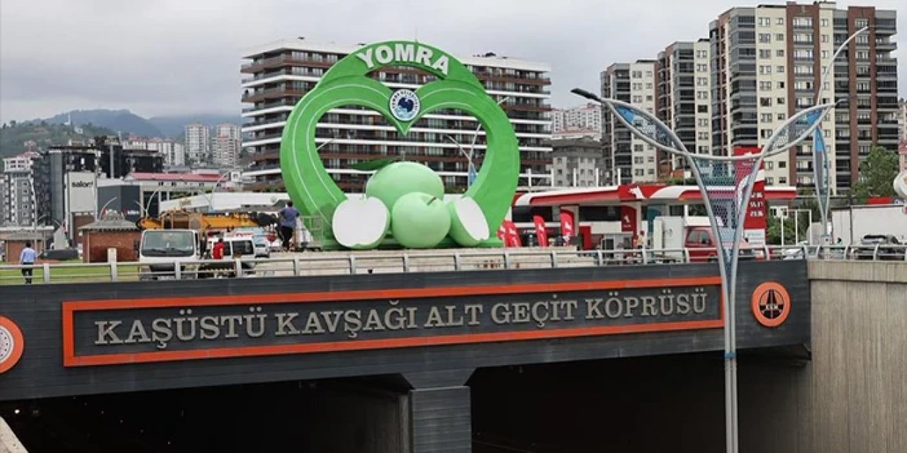 Yomra Elması Anıtı'nın yeni yeri tartışma yarattı! Başkan Mustafa Bıyık'tan açıklama geldi