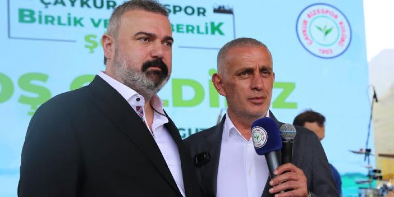 Hacıosmanoğlu'ndan Rize'de dostluk mesajı! "Taraftarlar birlikte maç izlerdi"