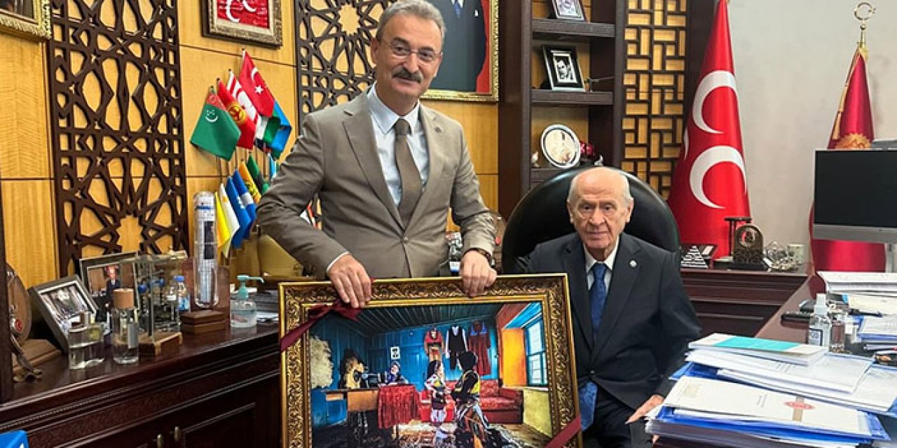 Trabzon'da belediye başkanı ilçedeki sorunu Devlet Bahçeli'ye taşıdı