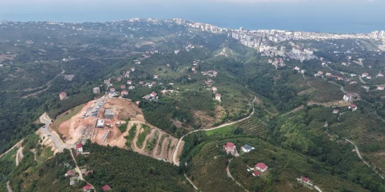 Karadeniz'in en uzun dağ kızağı Trabzon'a yapılıyor!