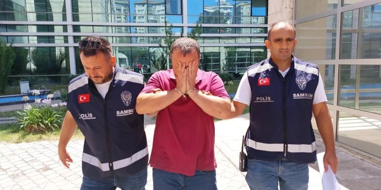 Samsun'da inek hırsızı yakalandı!