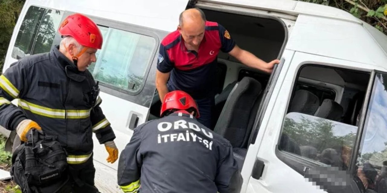 Ordu'daki servis kazasında yaralı sayısı 16'ya yükseldi: 7 kişinin durumu ciddi