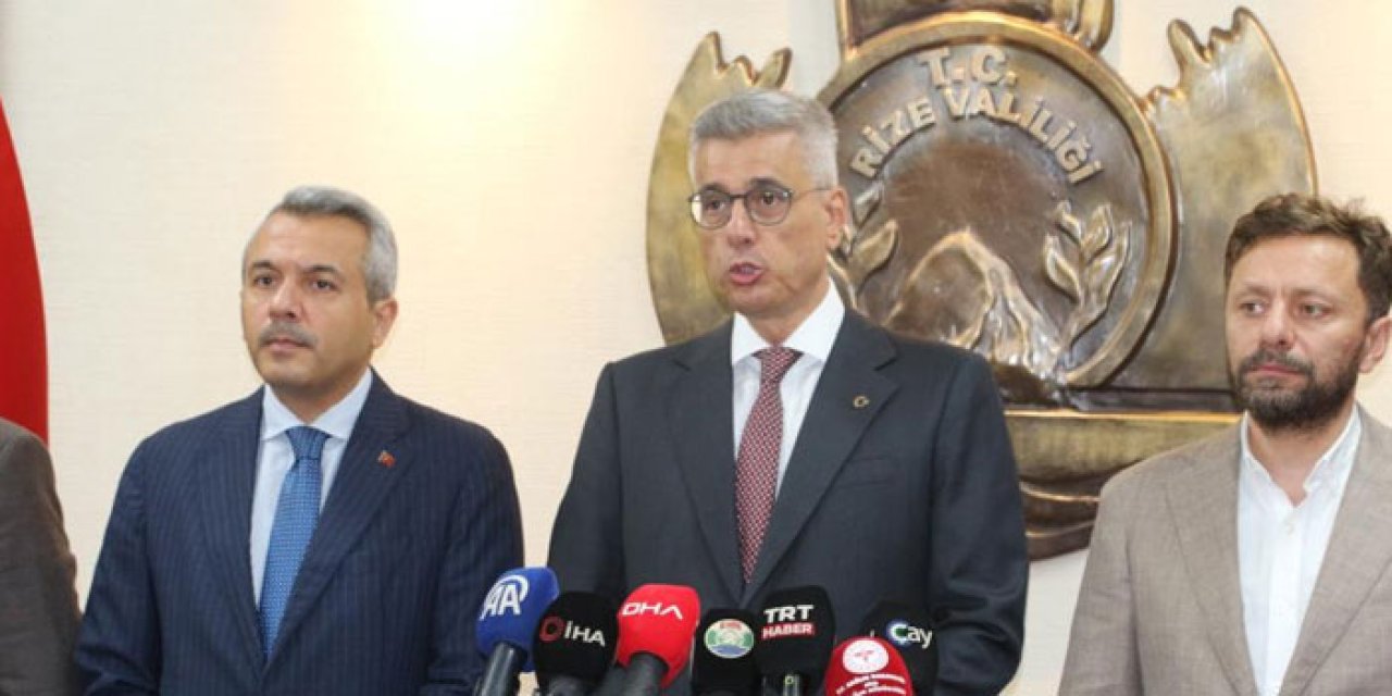 Sağlık Bakanı Kemal Memişoğlu Rize'de