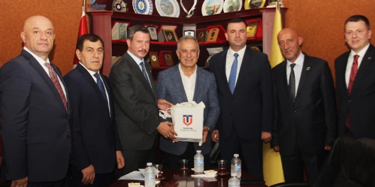 MHP'den Trabzon Ticaret Borsası'na ziyaret