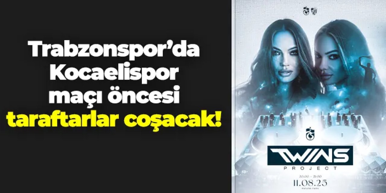 Trabzonspor'da taraftarlar coşacak! Kocaelispor maçı öncesi etkinlikler