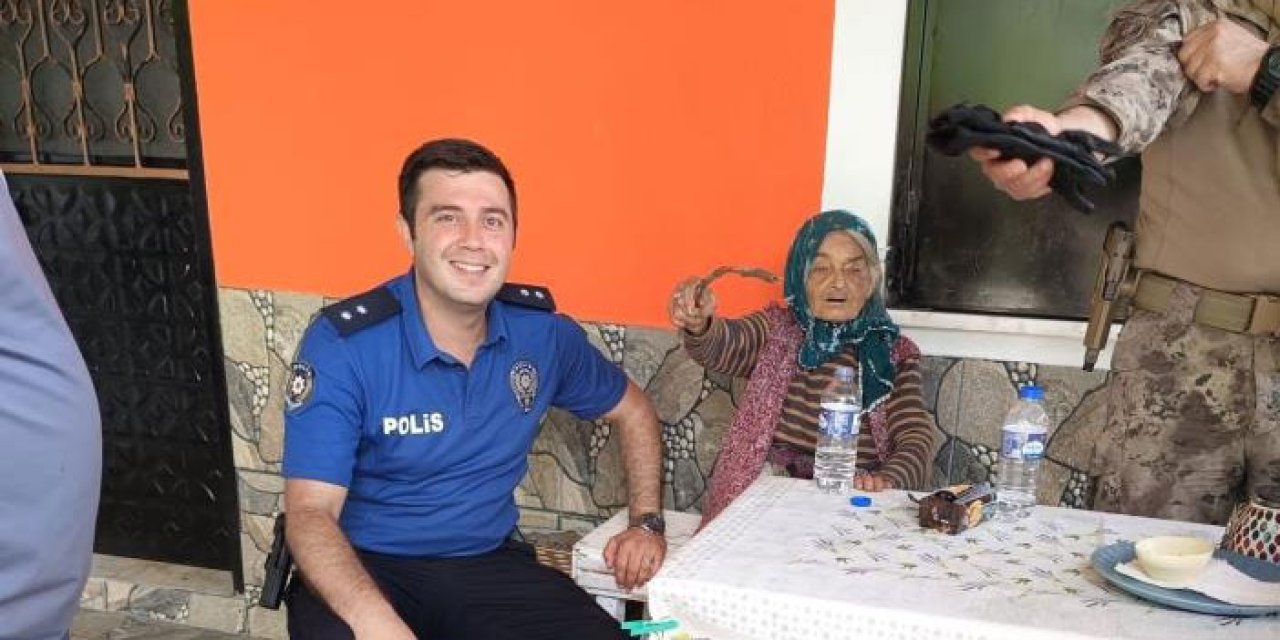 Giresun'da kaybolan yaşlı kadın sağ olarak bulundu