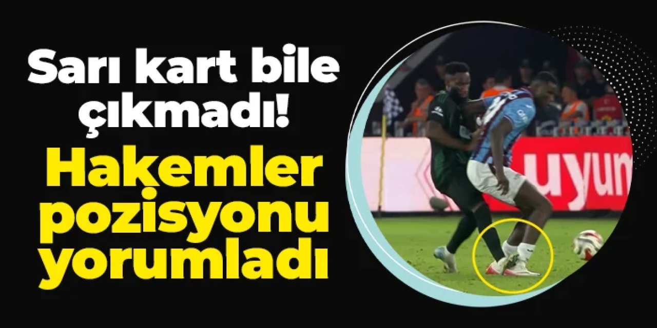 Trabzonspor'un hakkı mı yendi? Eski hakemlerden "kırmızı kart" yorumu