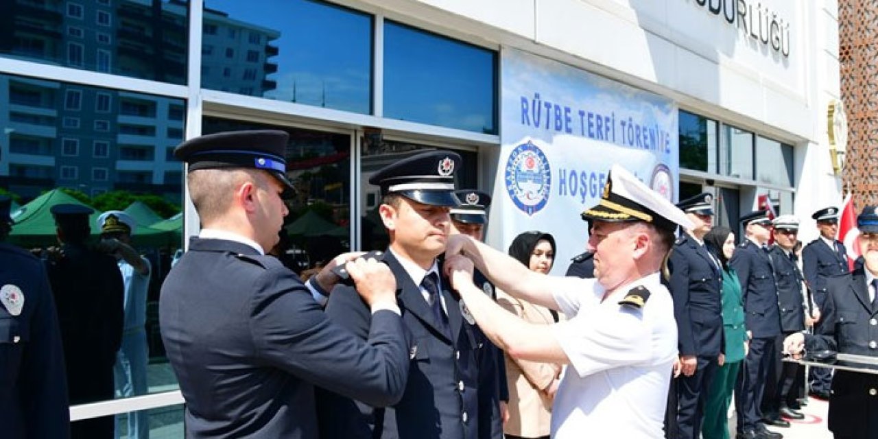 Trabzon İl Emniyet Müdürlüğü’nün 2025 terfi töreni gerçekleşti!