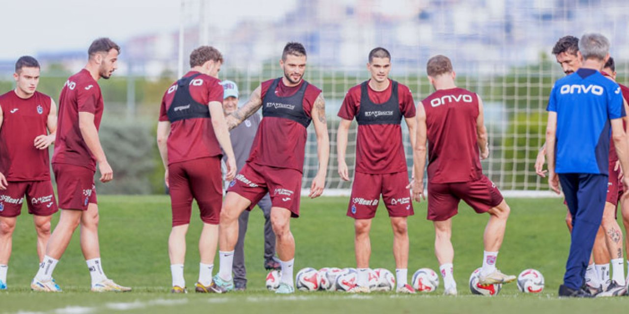 Trabzonspor'da Kasımpaşa maçı hazırlıkları devam ediyor
