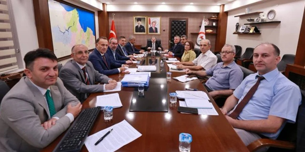 Samsun'da Toprak Koruma Kurulu Toplantısı gerçekleştirildi