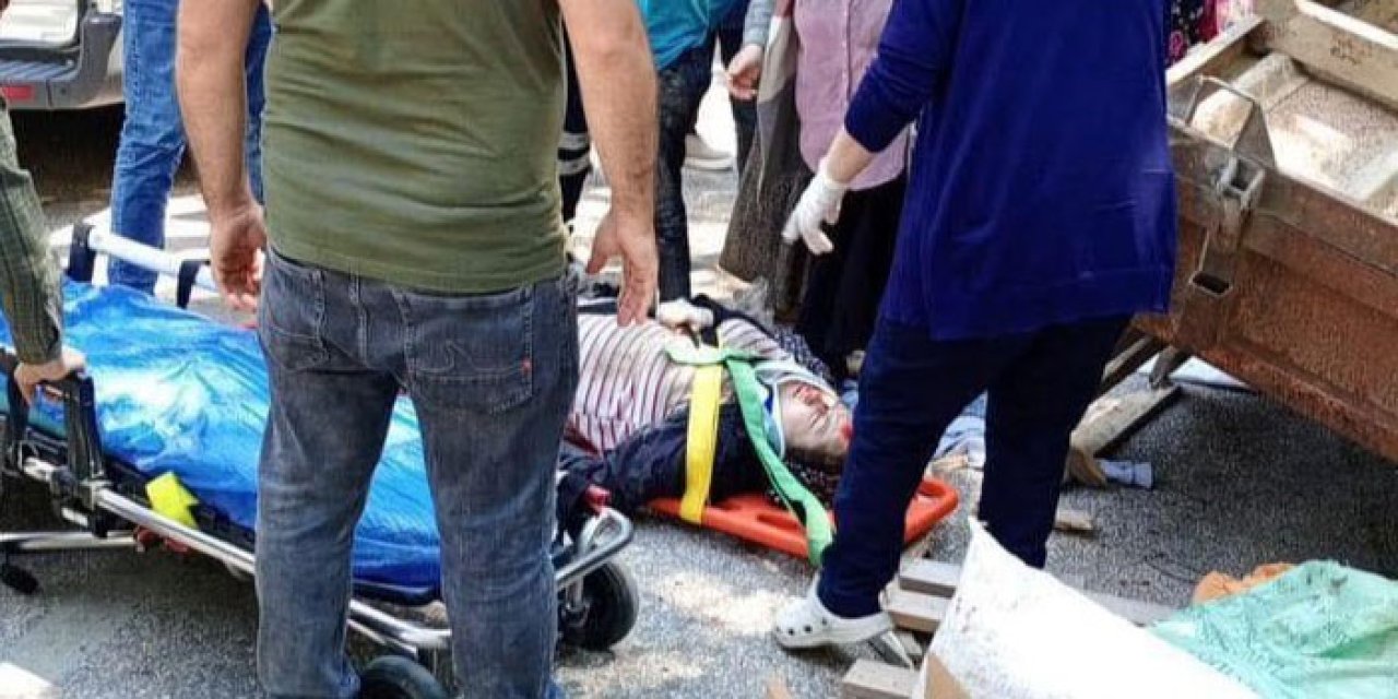 Samsun'da işçileri taşıyan traktör devrildi! 6 yaralı