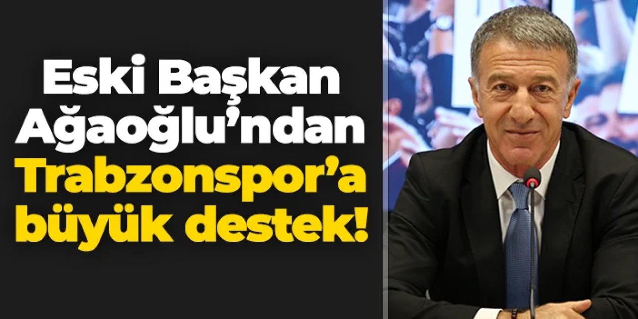 Eski Başkan Ahmet Ağaoğlu'ndan Trabzonspor'a büyük destek: Kaç TS Black Card satın aldı?