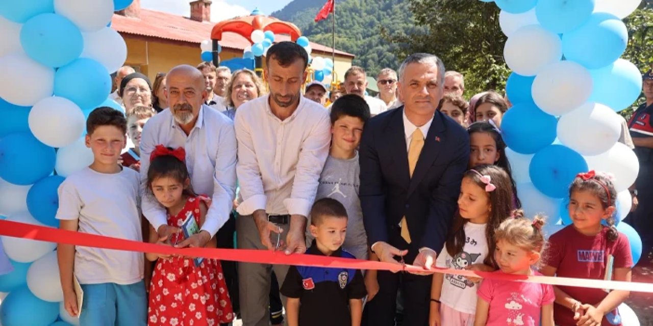 Yomra'da Başkan Bıyık "çocuk parkı" sözünü tuttu