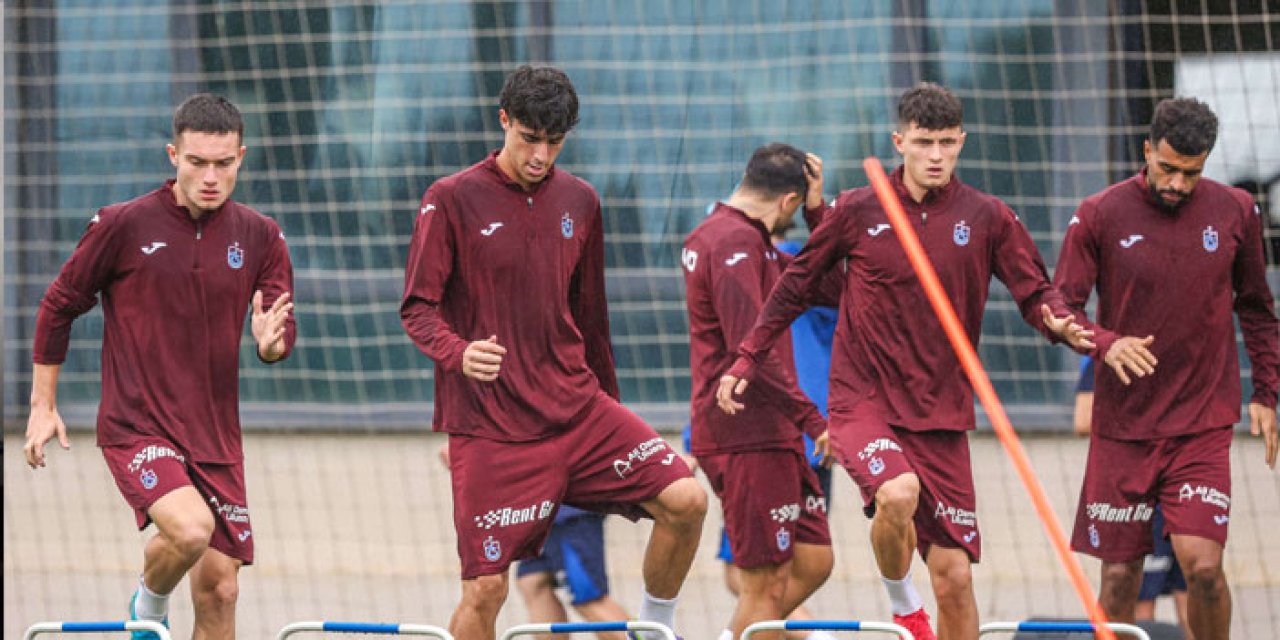 Trabzonspor'da Samsunspor maçı hazırlıkları başladı