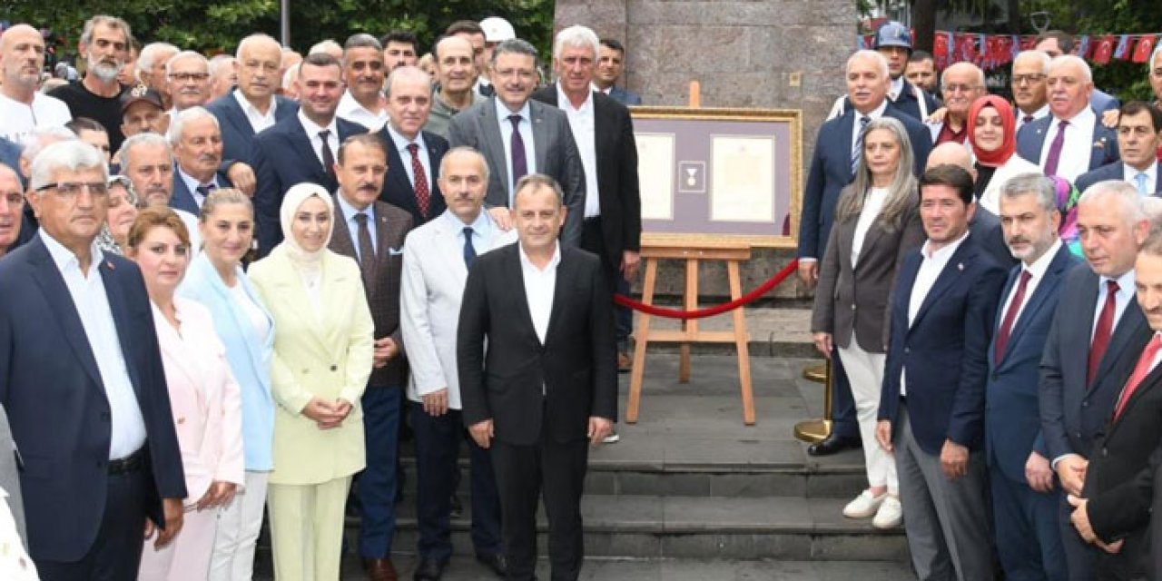 İstiklal Madalyası Trabzon'da