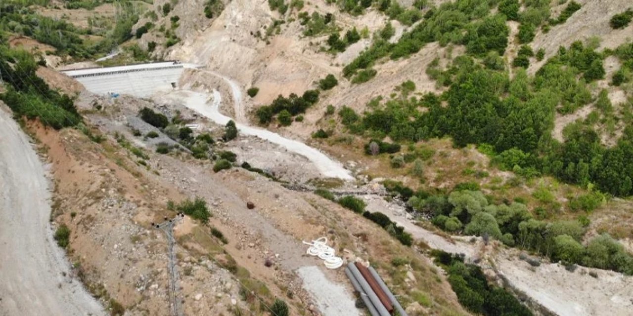 Bayburt'ta tamamlanamayan Üzengili Göleti tepki çekiyor