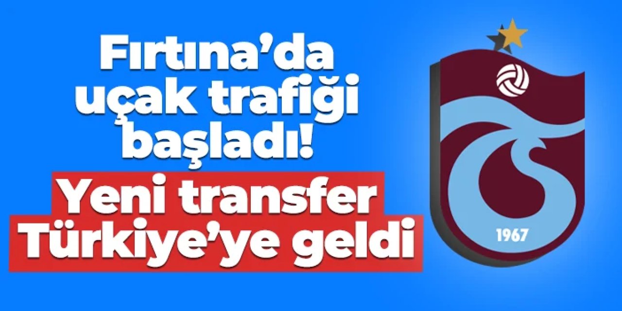 Trabzonspor'un yeni transferi Wagner Pina Türkiye'ye geldi!