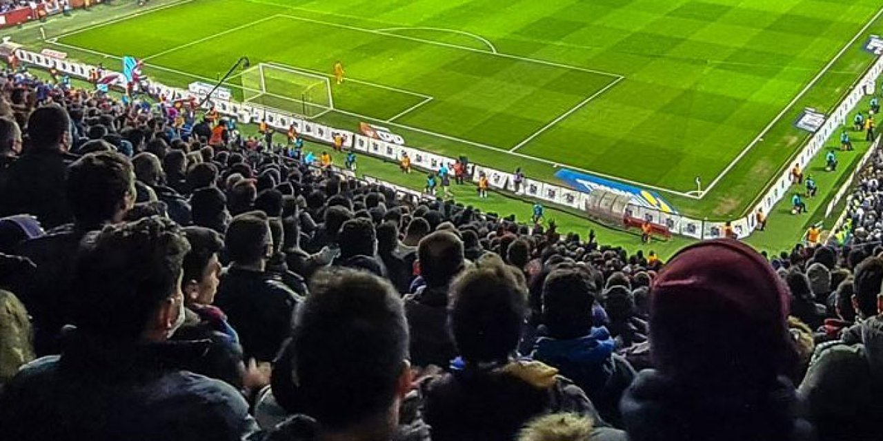 Trabzonspor Samsunspor maçı kapalı gişe...