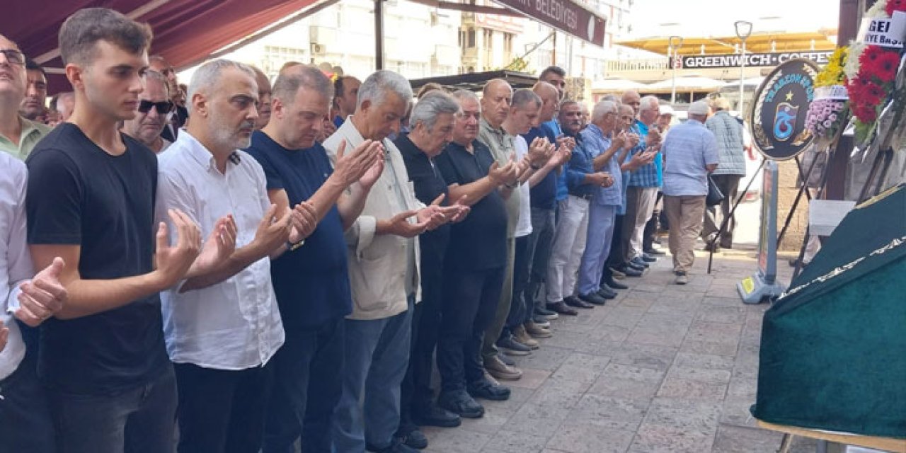 Trabzon'da Nihat Cirav son yolculuğuna uğurlandı