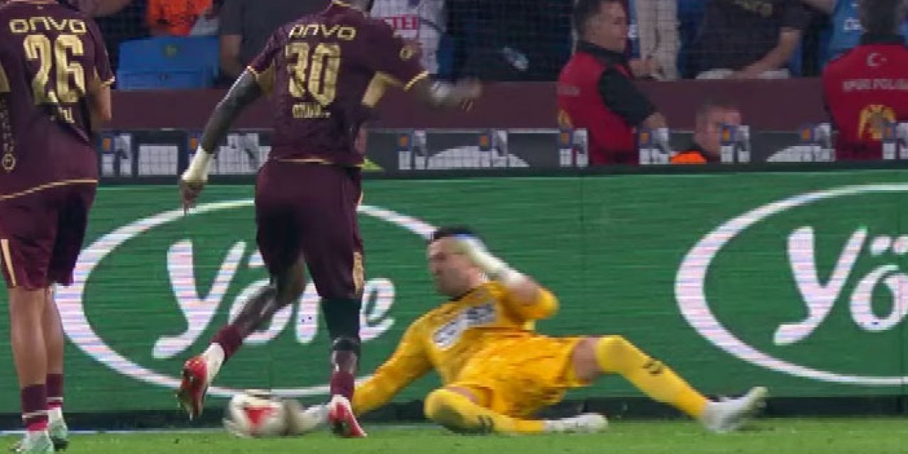 TFF VAR kayıtlarını açıkladı! İşte Trabzonspor'un iptal edilen penaltısı