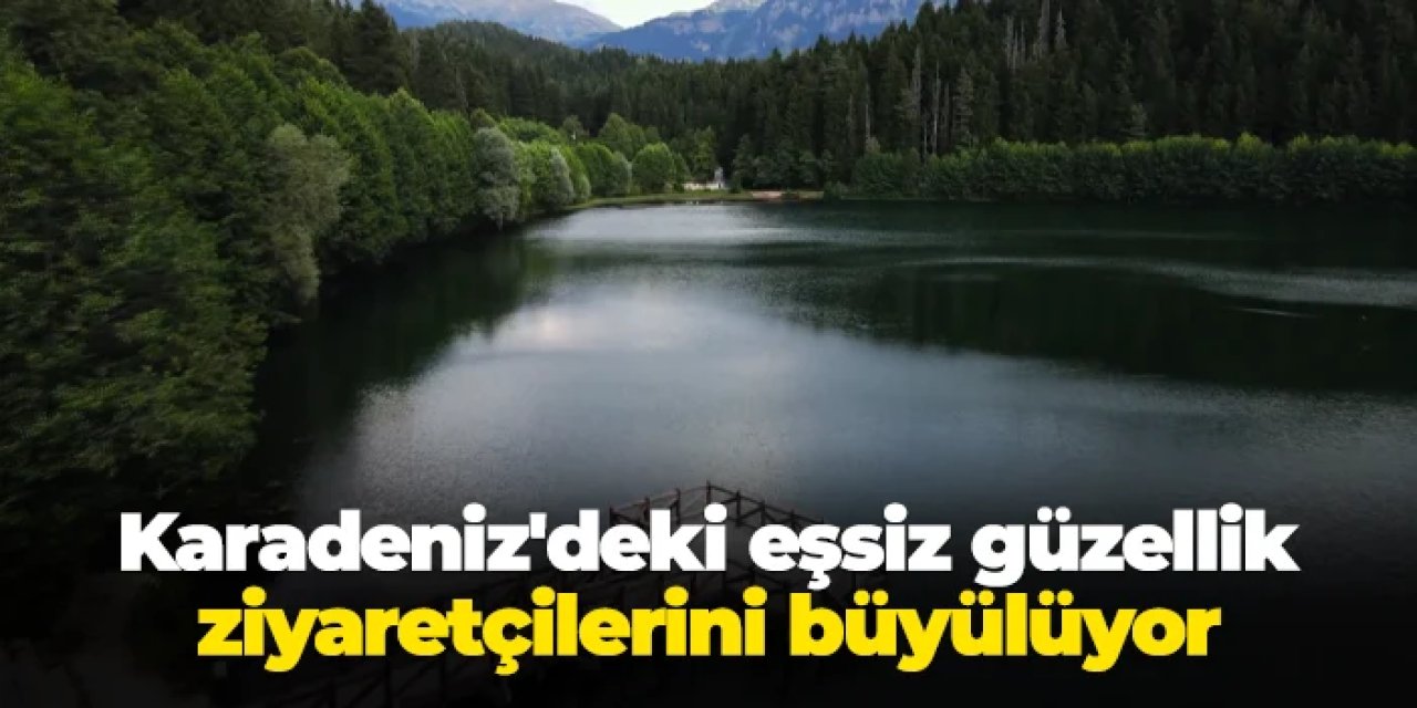 Karadeniz'deki eşsiz güzellik ziyaretçilerini büyülüyor