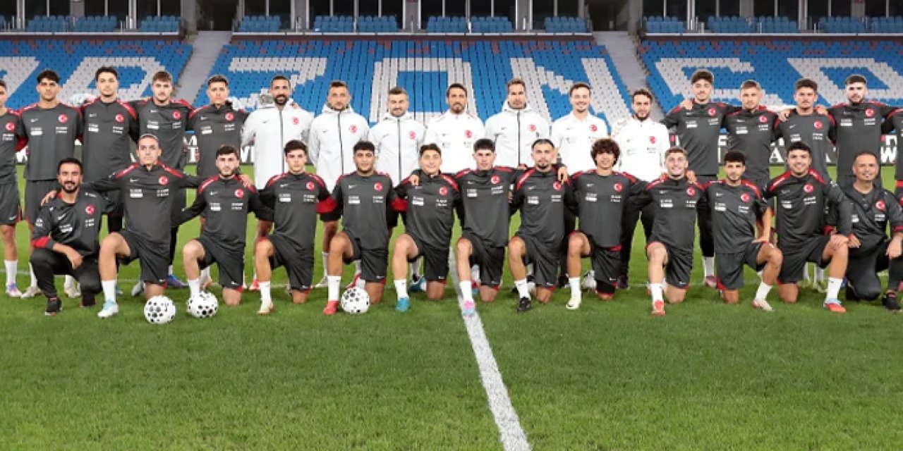 Trabzon'da milli heyecan: Türkiye U21 - Hırvatistan U21 maçı saat kaçta, hangi kanalda?