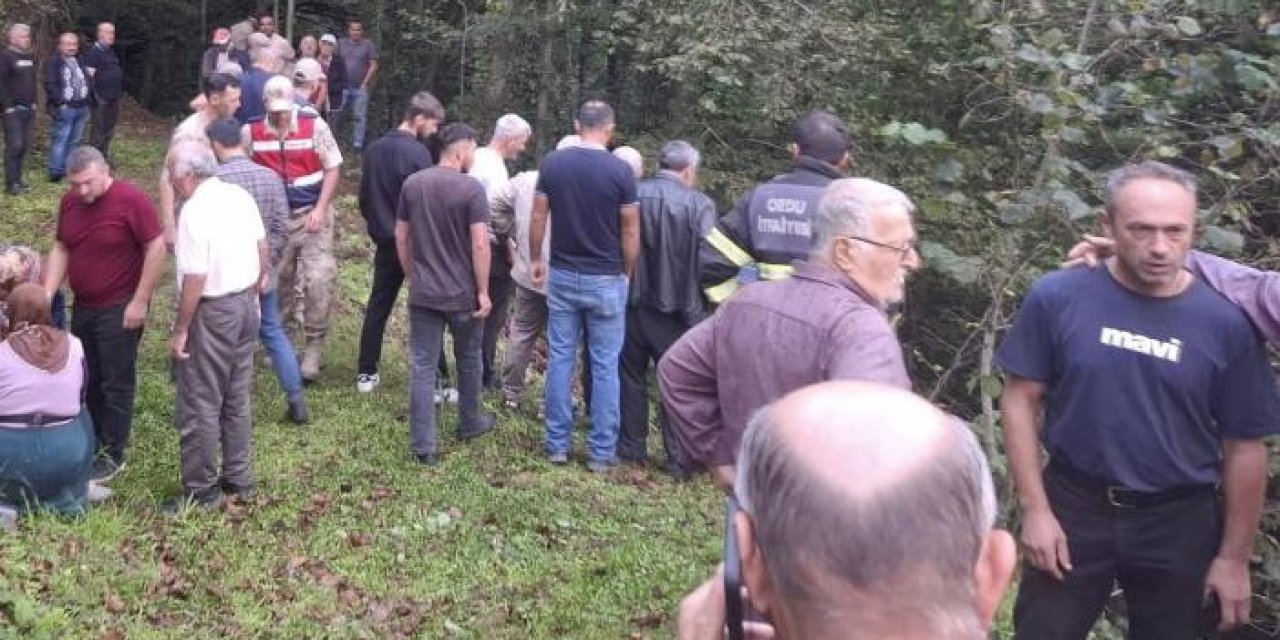 Ordu'da feci kaza! Uçuruma yuvarlanan patpatın altında can verdi