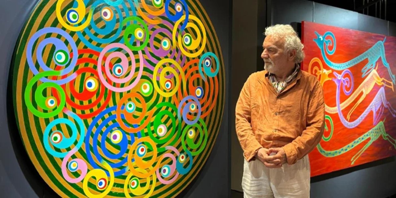 Trabzonlu ressam Ömer Onay'ın “Bilinç Akışı” sergisi sanatseverlerle buluştu