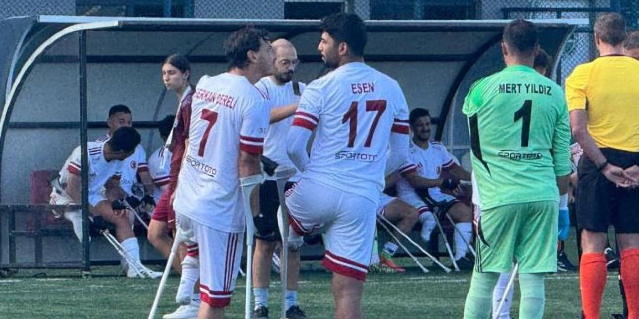 Ampute Futbol Milli Takımı Trabzon'da Polonya’ya 4-2 mağlup oldu