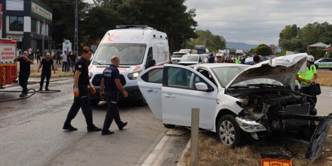 Samsun'da zincirleme kaza! 6 yaralı