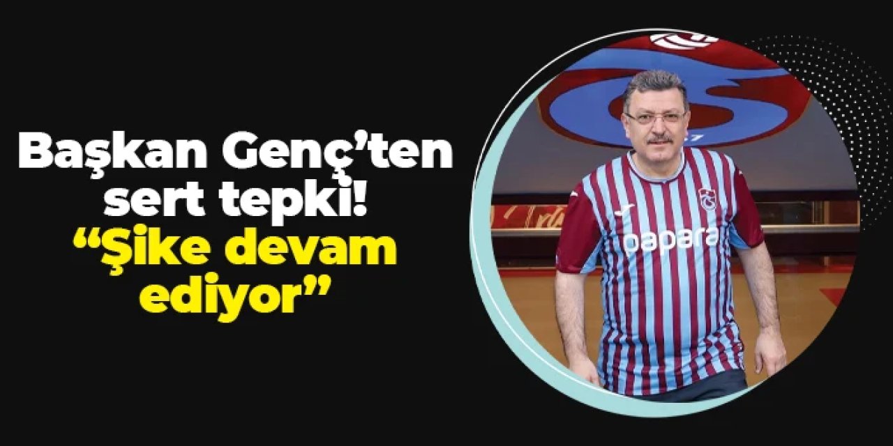 Başkan Genç'ten flaş tepki! "Şike devam ediyor"