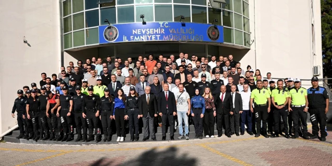 Trabzon Emniyet Müdürlüğü'ne atanan Ali Loğoğlu Nevşehir'e veda etti
