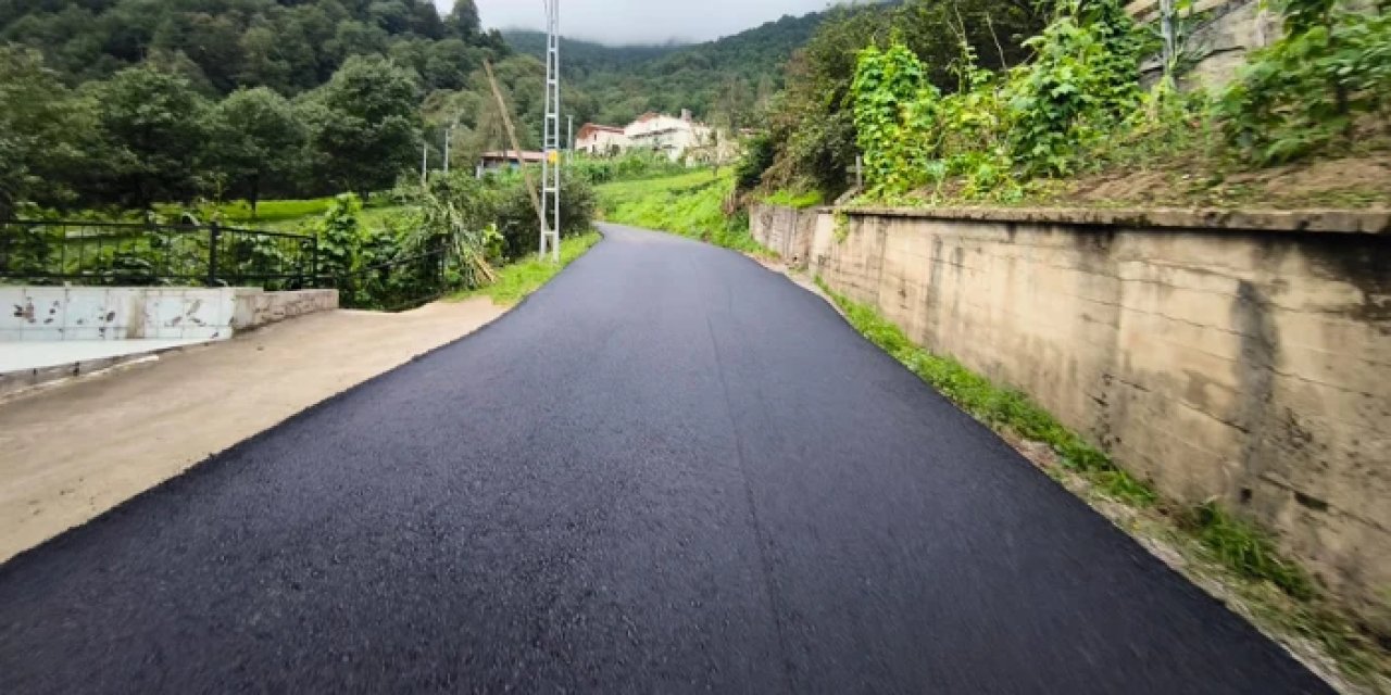 Trabzon Büyükşehir'den yollara konfor ve güvenlik dokunuşu