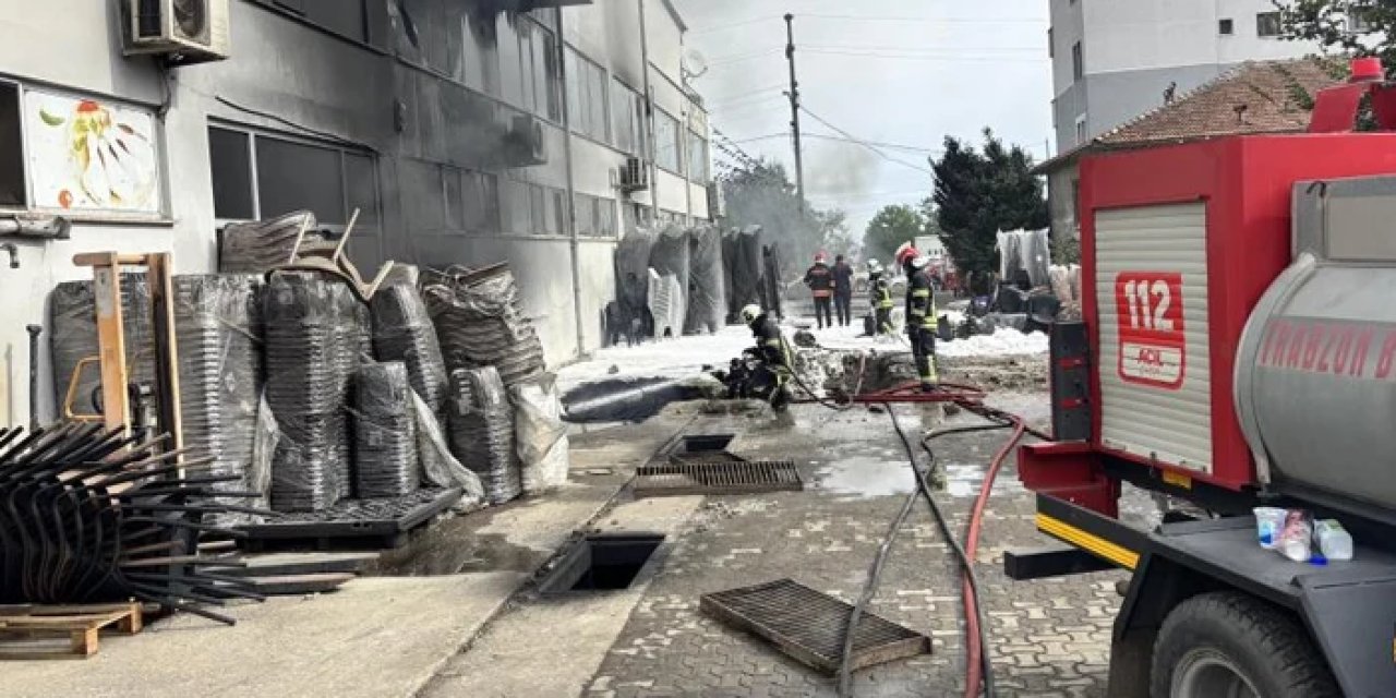 Trabzon'da AVM'de çıkan yangın kontrol altına alındı