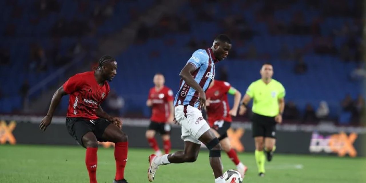 Fırtına kan kaybediyor! Trabzonspor 1-1 Gaziantep FK