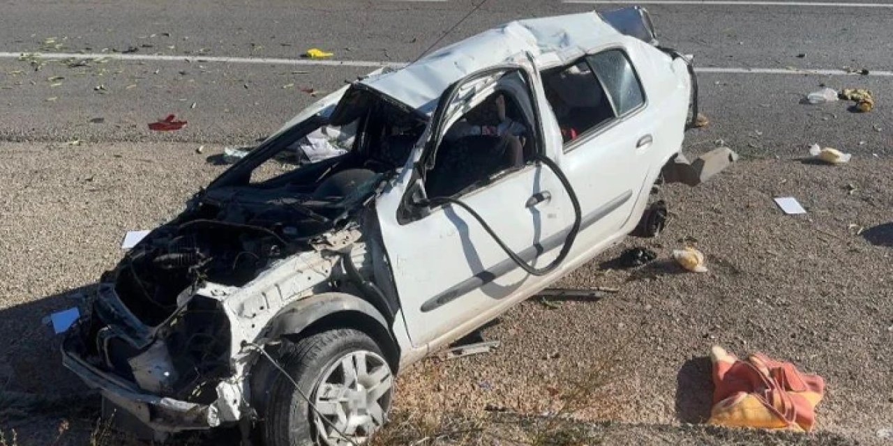 Bayburt yolunda feci kaza: 1 ölü