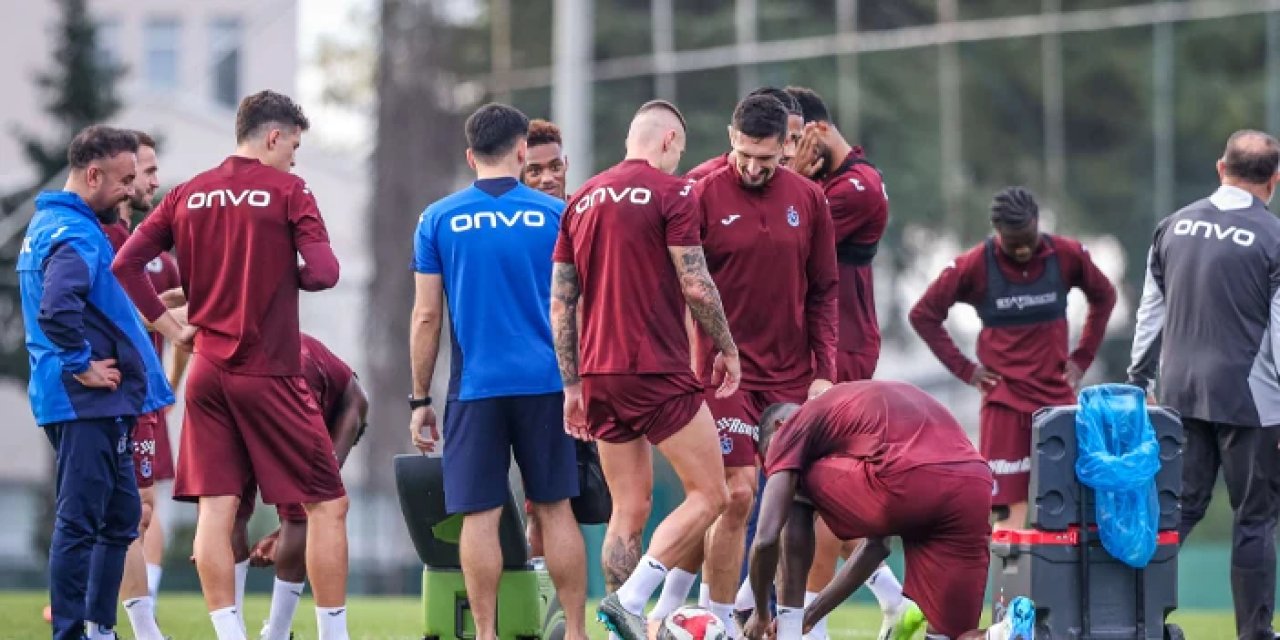 Trabzonspor'da Kasımpaşa hazırlıkları tam gaz!