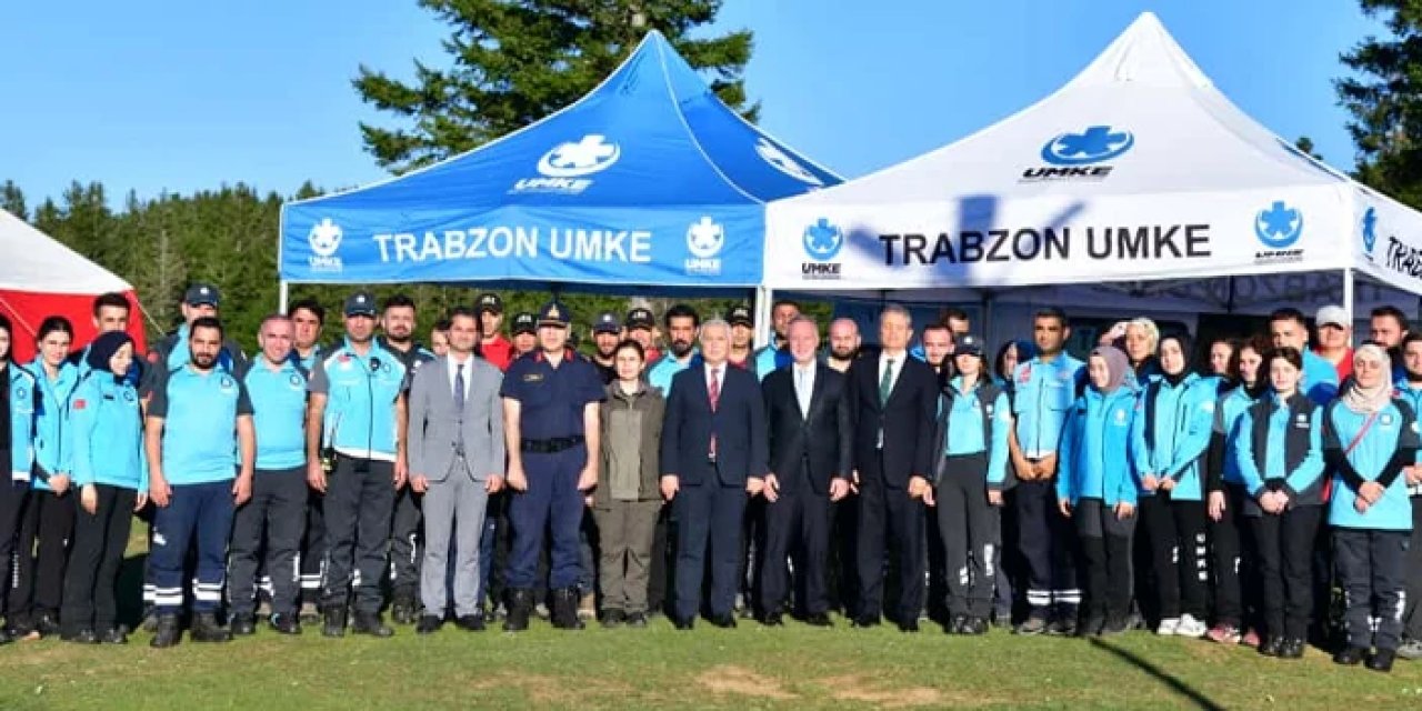 UMKE'nin bölge tatbikatı Trabzon'da gerçekleştirildi