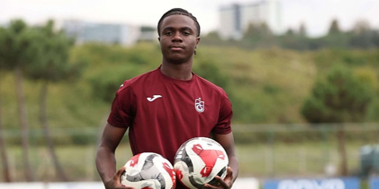 Trabzonspor’un yeni yıldızı ilk maçında mesajı verdi