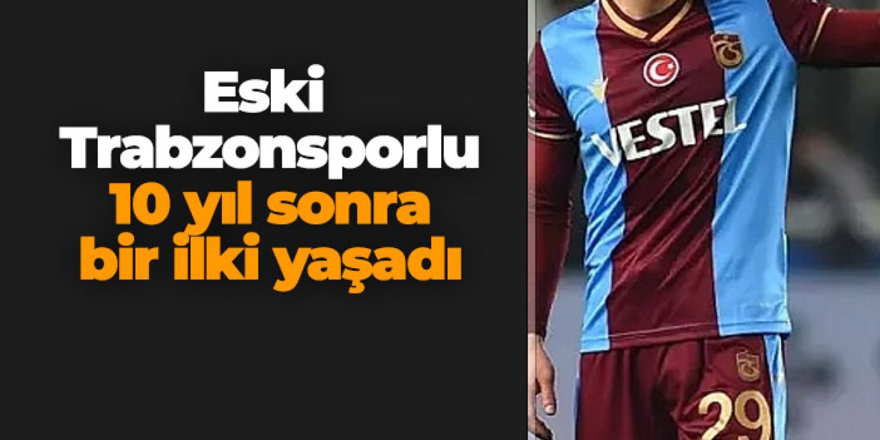 Eski Trabzonsporlu olaylı maçta 10 yıl sonra kırmızı kart gördü
