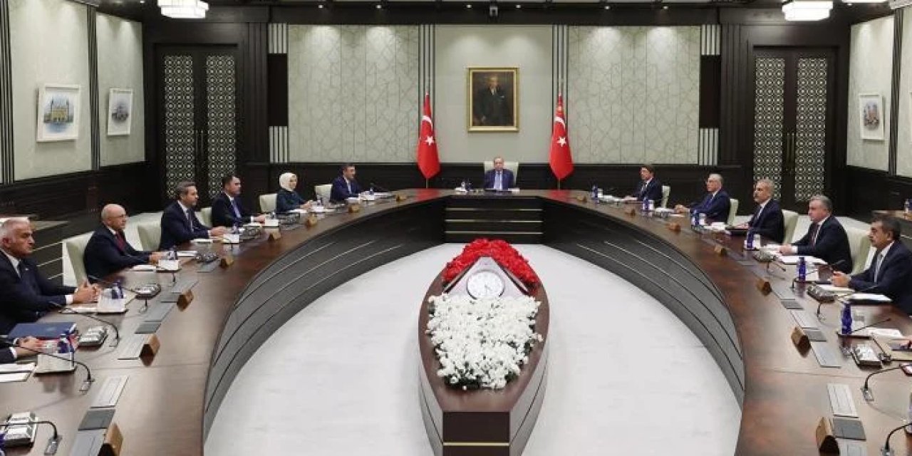 Trump ziyareti sonrası ilk kabine! Gündemde hangi başlıklar var?