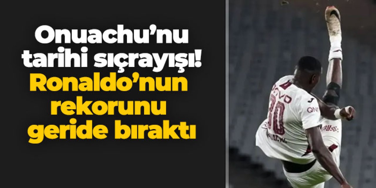 Onuachu’nun tarihi sıçrayışı! Ronaldo’nun rekorunu geride bıraktı