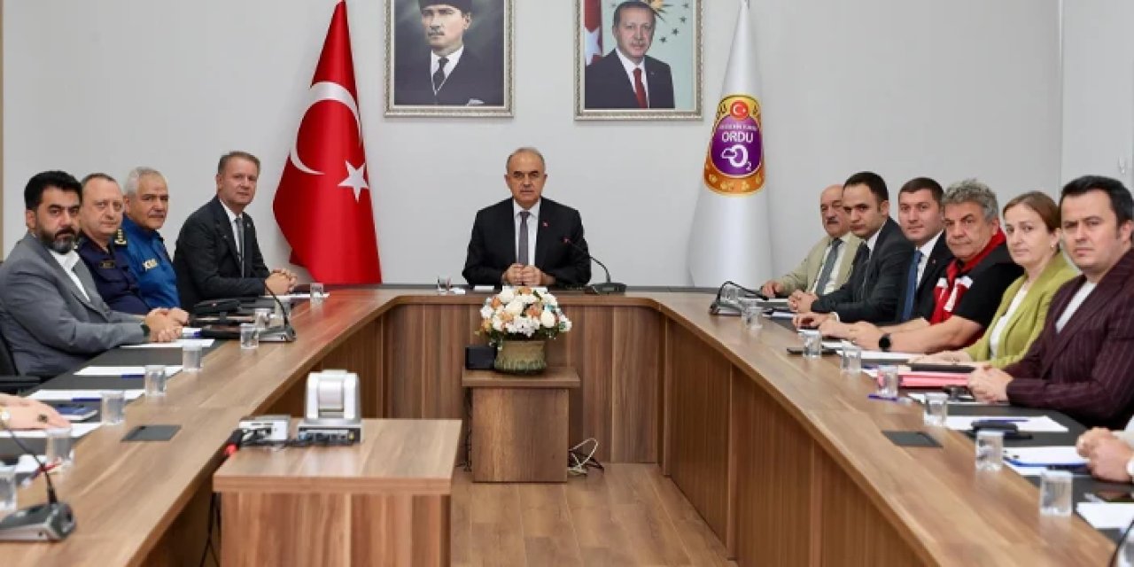 Ordu'da 15 Temmuz toplantısı yapıldı