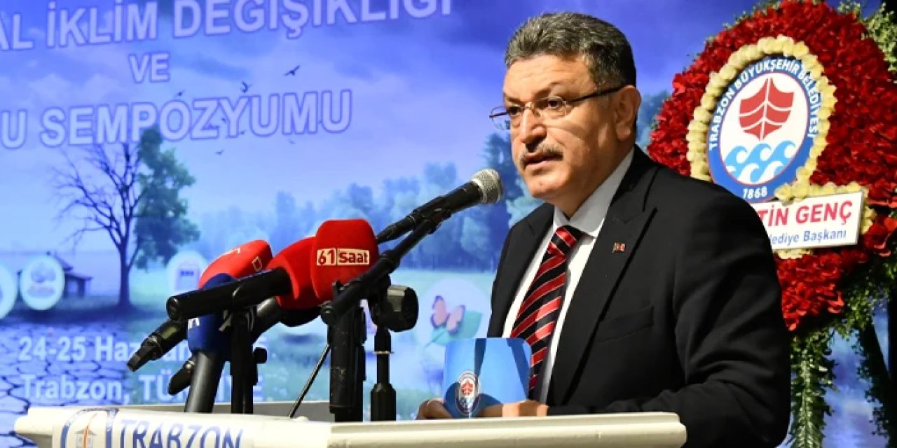 Trabzon Büyükşehir Belediye Başkanı Ahmet Metin Genç: "Yüksek kotlarda su biriktiriyoruz"